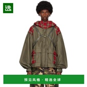 美国直邮 吊带夹克 Andersson 1h可退 Bell 卡其色泡泡袖 男装