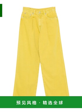 1h可退 香港直邮R13 女士牛仔裤 R13W3147D399A SS2026 黄色 Damo