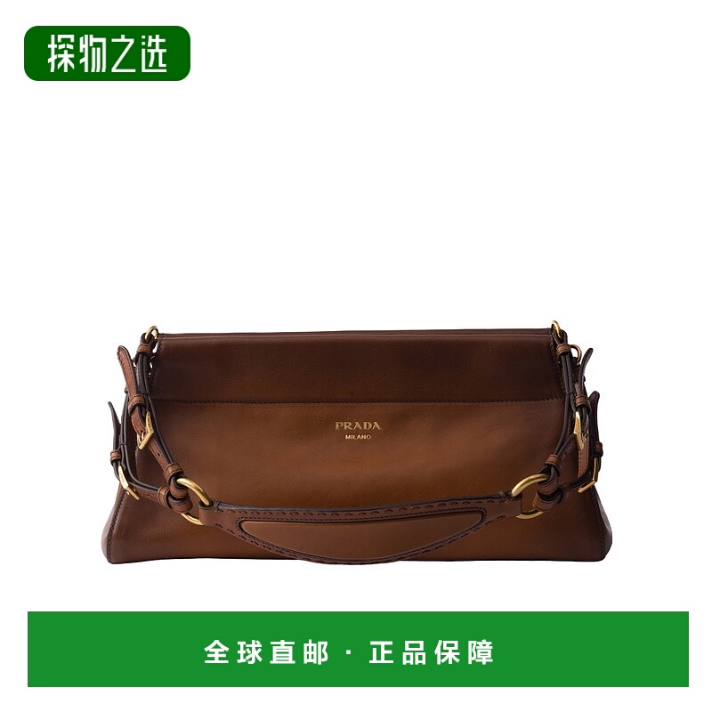 香港直邮Prada Enchaîné 中号皮革包 1BC2622HMZVSOO