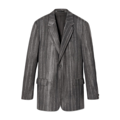 香港直邮Versace PASTEL PINSTRIPE羊毛西装外套 10067131A04624