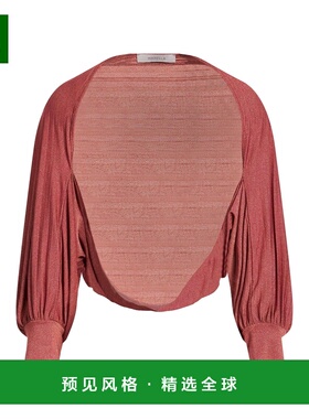 1h可退 香港直邮Marella 女士 短外套 brown棕色 舒适时尚