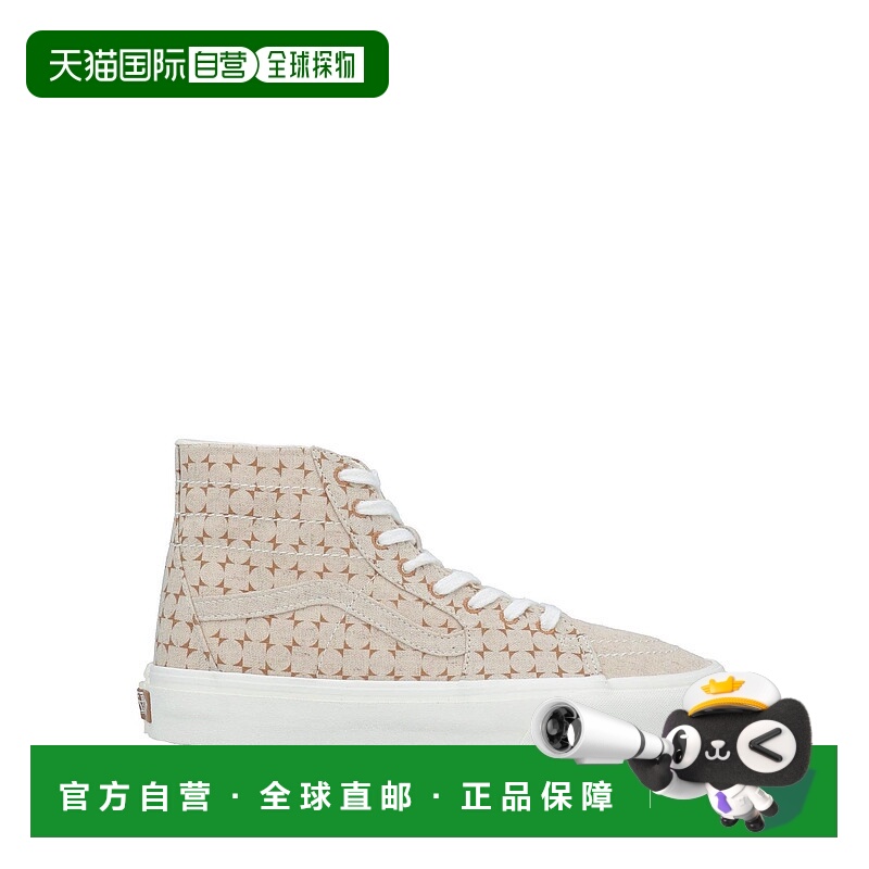 1h可退 香港直邮Vans 范斯 女士 运动鞋 beige米色 舒适时尚