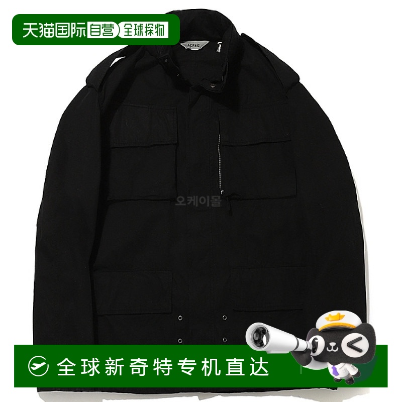 韩国直邮ASPESI CG30 G178 85241 男士夹克四个按扣口袋拉链口袋