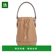 香港直邮Fendi Tresor 芬迪 1h可退 女士 Mon 抽繩迷你水桶包 8BS