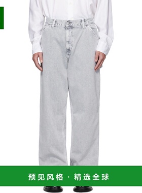 香港直邮CARHARTT WIP 男士 灰色 Single Knee 牛仔裤 I035826