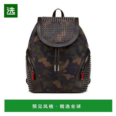 香港直邮Christian Louboutin Funky 铆钉双肩包 3255182_