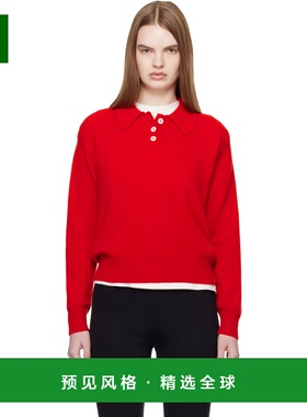 1h可退 香港直邮DAUGHTER 女士 红色 Edith Polo 衫 HKN03893