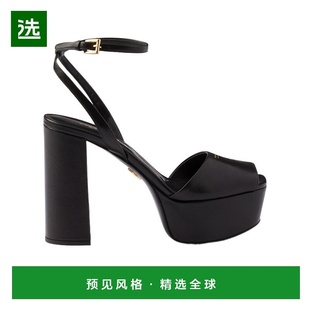 香港直邮Prada 1XP48B038FE115 露趾高跟凉鞋