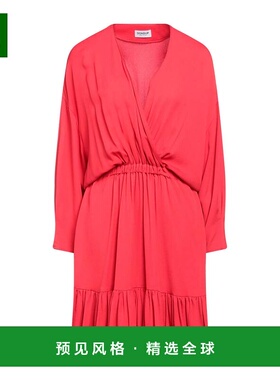 1h可退 香港直邮Dondup 女士 短款连衣裙 red红色 舒适时尚