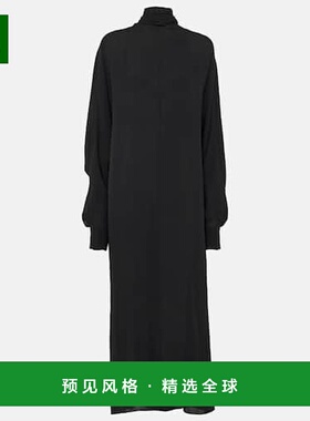 1h可退 香港直邮KHAITE 女士 Lexi 真丝乔其纱长款连衣裙丝绸