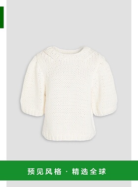 1h可退 香港直邮TIBI 女士 棉混纺毛衣 S124TX6345 white白色 舒