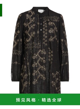 1h可退 香港直邮ANTIK BATIK 女士 短款连衣裙 black黑色 舒适时