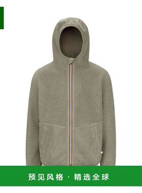 香港直邮K-WAY 男士卫衣 K3132NWJACKPOLARB35 AW2025 灰色