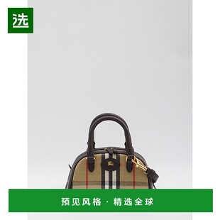 1h可退 香港直邮Burberry 巴宝莉 女士 Highlands 保龄球包包 811