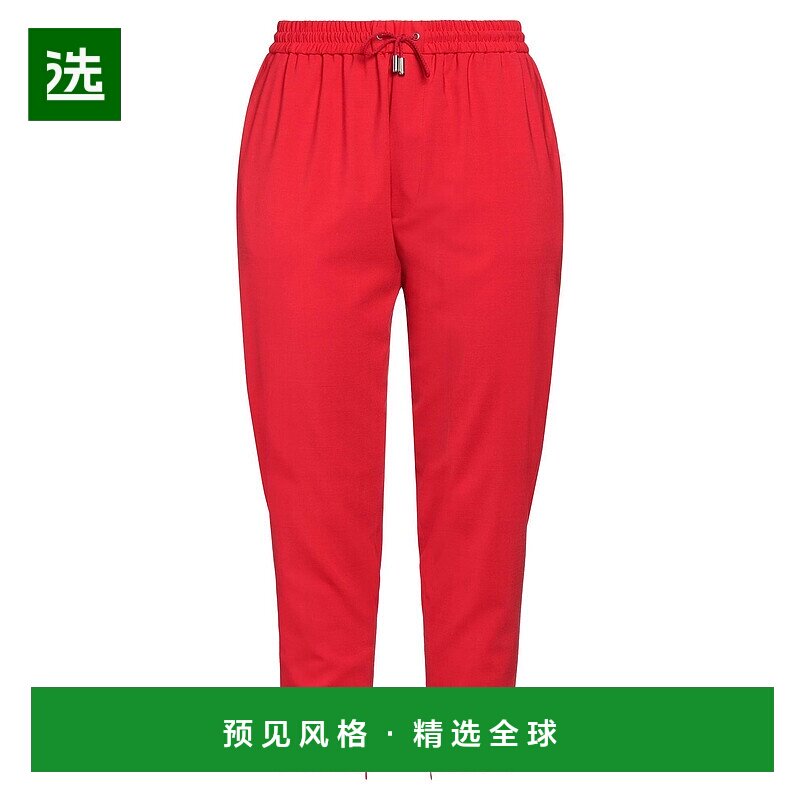 1h可退 香港直邮Dsquared2 二次方 女士 休闲长裤 red红色 舒适时