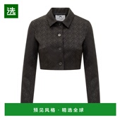 休闲夹克 香港直邮Marine WJA025CWO Diamant 提花短款 Serre Moon