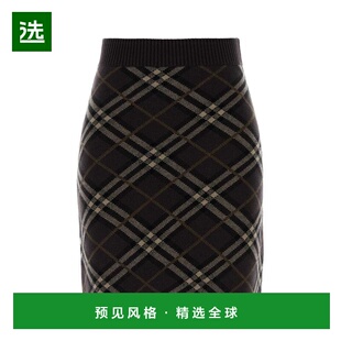 香港直邮BURBERRY 女士半身裙 8114203B2412 AW2025 花色 Embroid