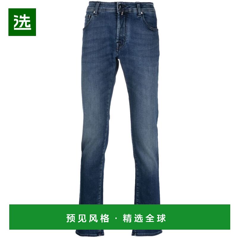 香港直邮JACOB COHEN 男士牛仔裤直筒裤 AW2023 UQE0730P3588470D