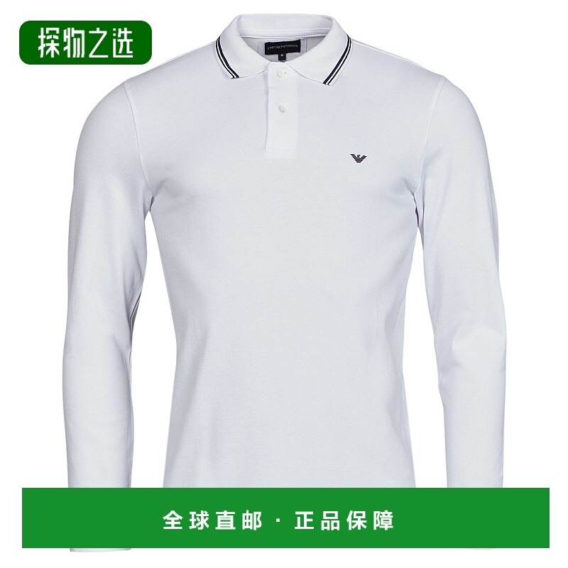欧洲直邮Emporio Armani  8N1FB5 男士服装长袖polo衫 8N1FB5-1JP