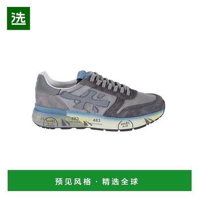 香港直邮PREMIATA 男士运动鞋 MICK7865 AW2025 灰色 Mick系带低