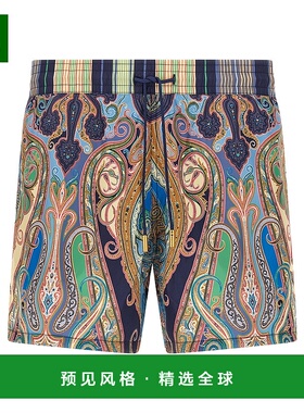 1h可退 香港直邮Etro 艾特罗 男士 印花泳裤 MRPB000299SPSC7