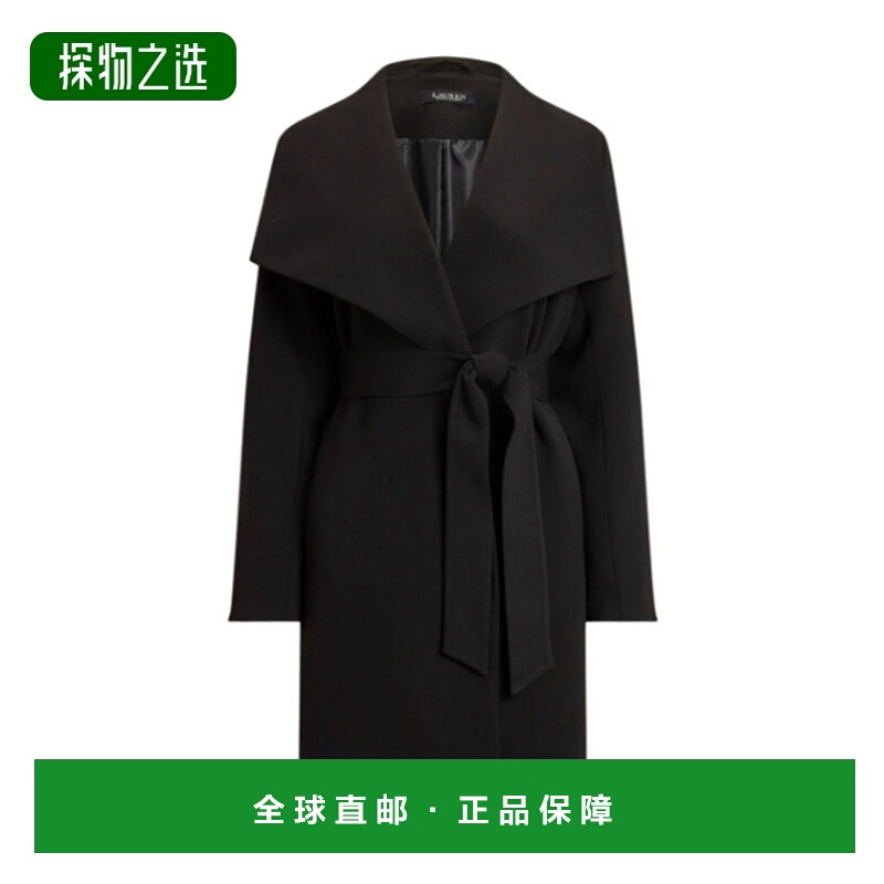 香港直邮Ralph Lauren 系带裹身大衣 297979537