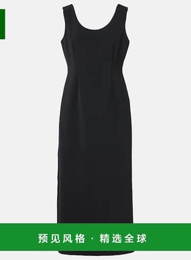1h可退 香港直邮The Row 女士 Dava 长款连衣裙 black黑色 舒适时