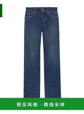 香港直邮Saint Laurent NICO 低腰牛仔裤 782393Y10VG直筒裤