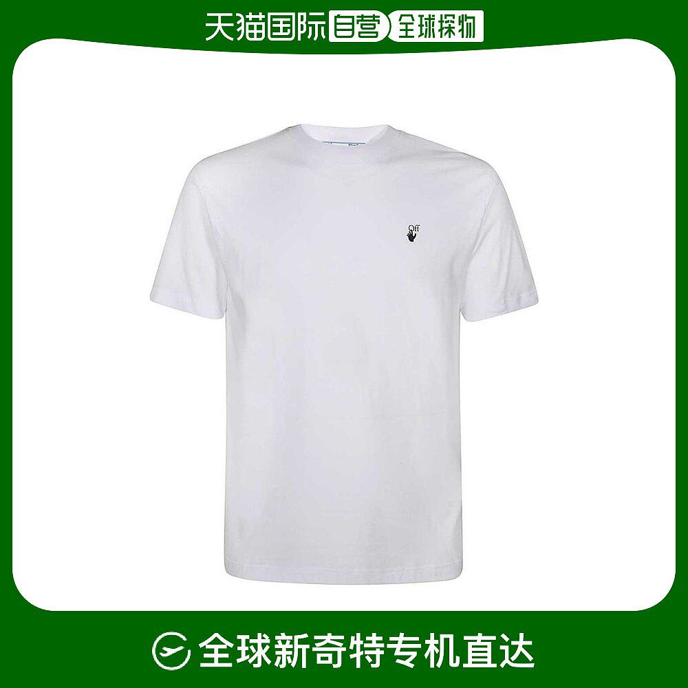 香港直邮off-white 花卉徽标t恤 owaa049e20jer009短袖