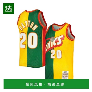 1h可退 【美国直邮】mitchell & ness 男士 上装T恤