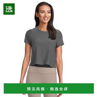 1h可退 香港直邮beyond yoga 女士 Supreme 极轻短款T恤