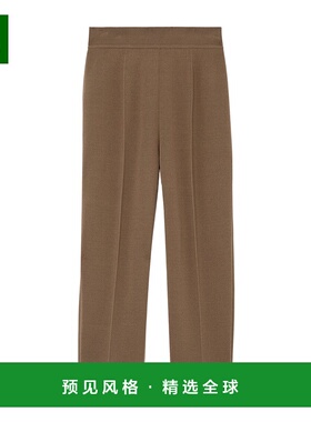 香港直邮Loro Piana 弹性罗纹腰带针织休闲裤阔腿裤 FAP2134