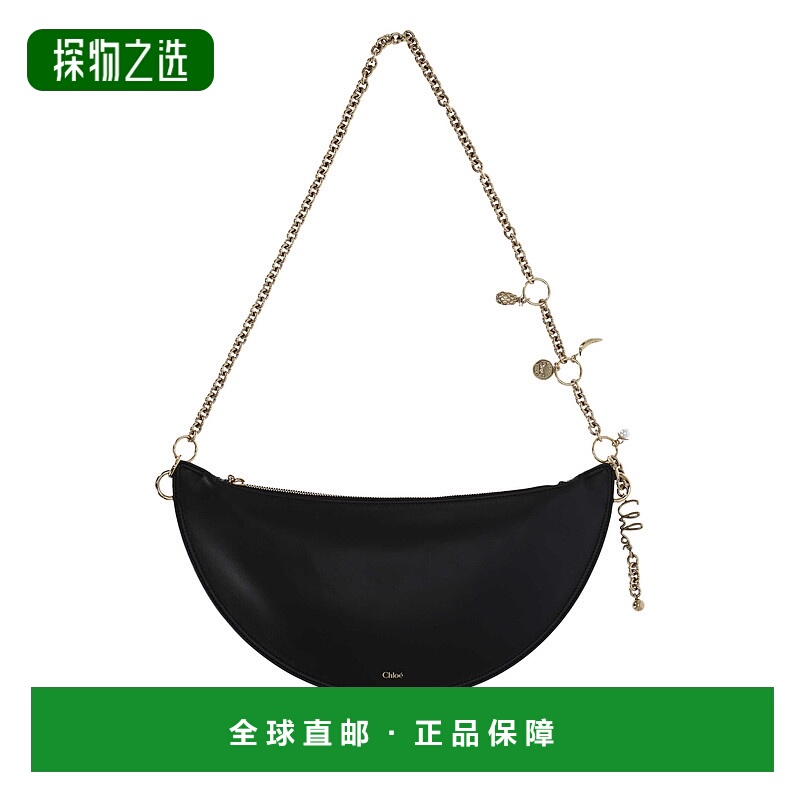 香港直邮Chloe 蔻依 女士 Chloè Bags 黑色单肩包 25AS519P80001