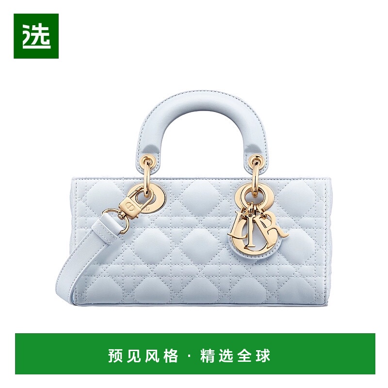 香港直邮Dior 小号Lady D-Joy手提包 M0613ONGE