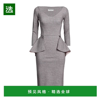 1h可退 香港直邮Chiara Boni La Petite Robe 女士 中长连衣裙