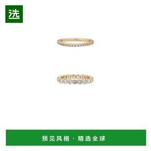 1h可退 香港直邮Shashi 女士 Vroom 戒指套装 SHR137 metal金属色
