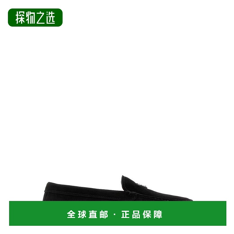 香港直邮Prada 普拉达 男士 標誌牌一腳蹬樂福鞋 2DD179FU00I054