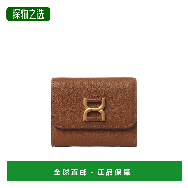 香港直邮Chloe Marcie 小号三折钱包 C23AP099I31