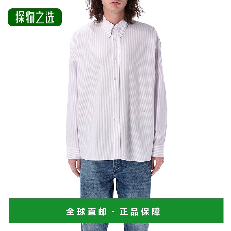 1h可退 欧洲直邮studio nicholson 男士 衬衫长袖男装