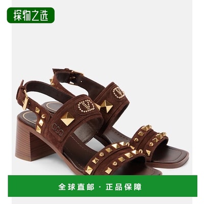 1h可退 香港直邮Valentino 华伦天奴 女士 Plaster Caster 铆钉绒