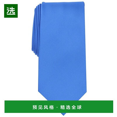 1h可退 【美国直邮】Perry Ellis|男士缎面纯色领带