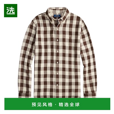香港直邮Polo Ralph Lauren 格纹衬衫 710P00517