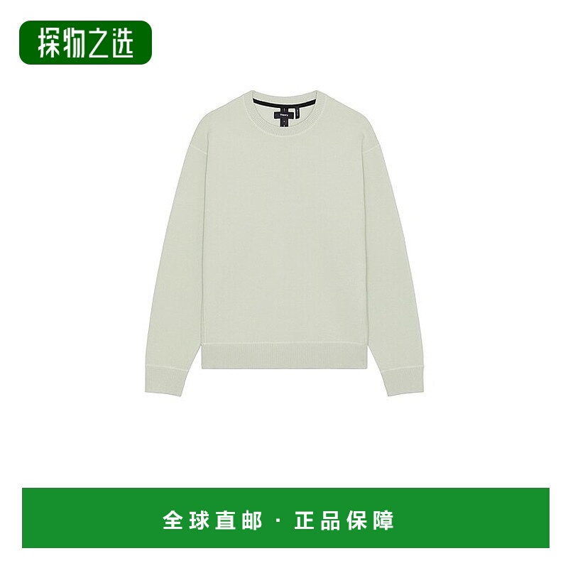 1h可退 香港直邮THEORY 希尔瑞 男士 Bilen 浅宽松水手领运动衫 P