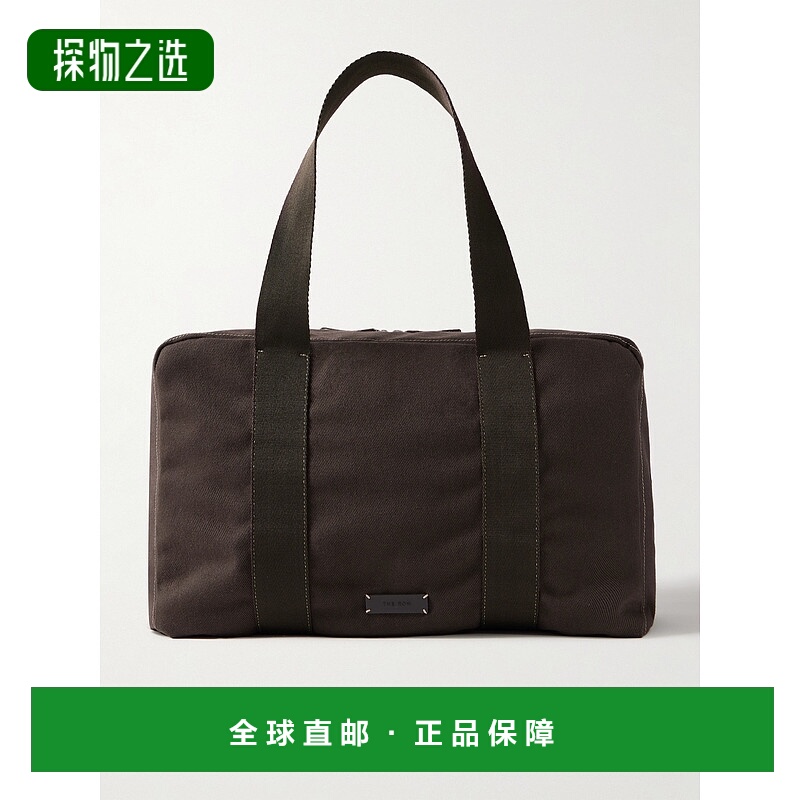 香港直邮The Row 男士 Sisal 网状装饰斜纹棉布旅行包 W1874MW188