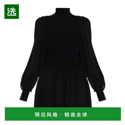 香港直邮FRAME 女士大衣 WP26KDR003BLK AW2025 黑色 罗纹针织高