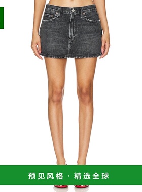 1h可退 香港直邮AGOLDE 女士 Alek 迷你半身裙 A30611346包臀裙