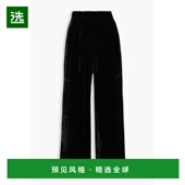 天鹅绒阔腿裤 1h可退 PS240 女士 Veronica 香港直邮ULLA JOHNSON