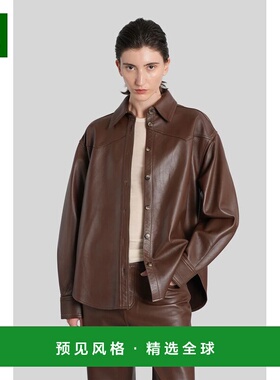 香港直邮HAIKURE 女士外套皮衣 AW2025 424273HEW06089PL002TP