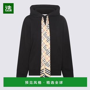 黑色毛线衫 女士 80669721卫衣 巴宝莉 香港直邮Burberry