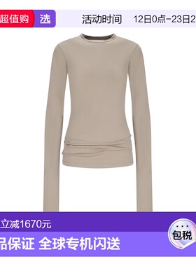 1h可退 香港直邮DARKPARK 女士 CAMREN 修身圆领长袖上衣 WJE21